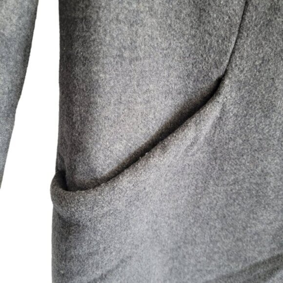 Aritzia Wilfred Grey Cocoon Wool-Cashmere Coat Size XS - Picture 6 of 14